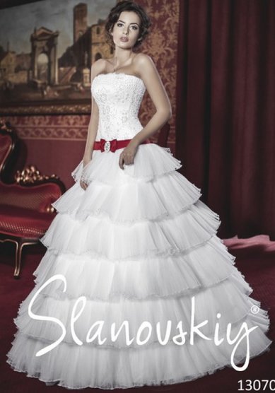 Свадебное платье Slanovskiy 13070-S37149 - Свадебный салон Slanovskiy