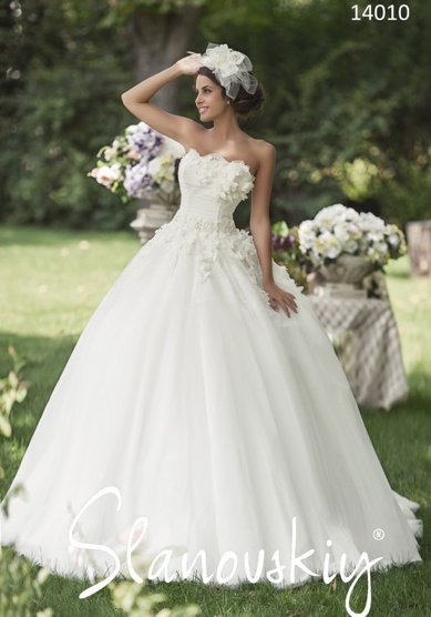 Свадебное платье 14010-S37163 - Свадебный салон Slanovskiy (м. Ул. Подбельского)