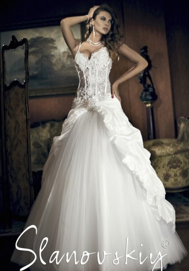 Свадебное платье Slanovskiy 12206-S37167 - Свадебный салон Slanovskiy