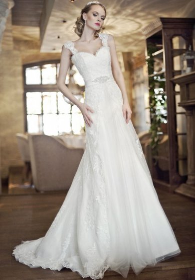 Свадебное платье 11350-M37180 - САЛОН-СТУДИЯ СВАДЕБНОЙ И ВЕЧЕРНЕЙ МОДЫ Mariag