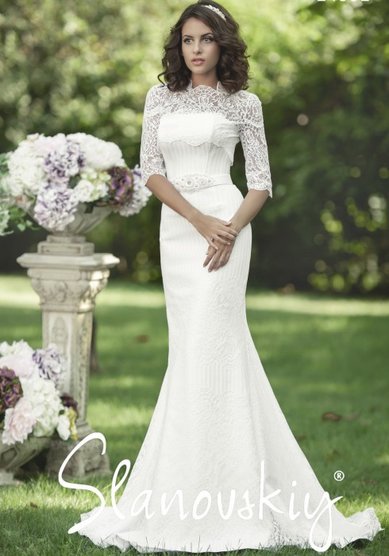 Свадебное платье Slanovskiy 14001-S37380 - Свадебный салон Slanovskiy