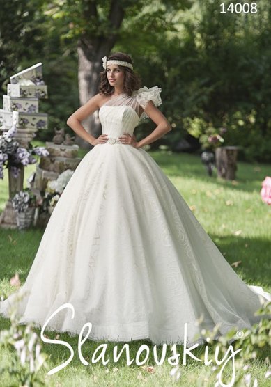 Свадебное платье Slanovskiy 14008-S37382 - Свадебный салон Slanovskiy
