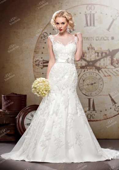 Свадебное платье sl0107-T37502 - Салоны свадебной и вечерней моды To be Bride - закрыт