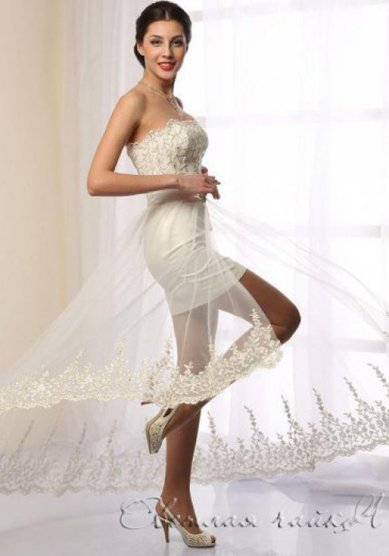 Свадебное платье Тина-С37778 - Свадебный салон Светлая чайка