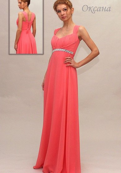 Вечернее платье Оксана (длинное)-А37857 - Свадебный салон АСТОРИЯ СТИЛЬ