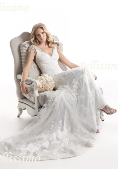 Свадебное платье MS Синтия-B38050 - Мир свадебной моды Bellissimo