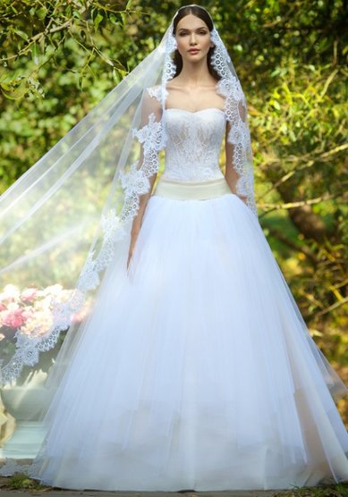 Свадебное платье Глейд-B38065 - Мир свадебной моды Bellissimo