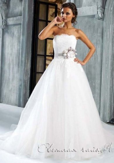 Свадебное платье 25509-1Х-С38184 - Свадебный салон Светлая чайка