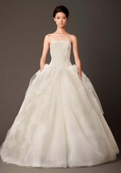 Свадебное платье LISBETH-V38215 - Свадебные платья Vera Wang