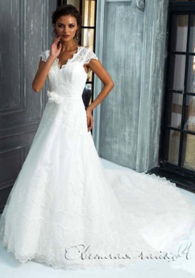 Свадебное платье K25100-1X-С38246 - Свадебный салон Светлая чайка