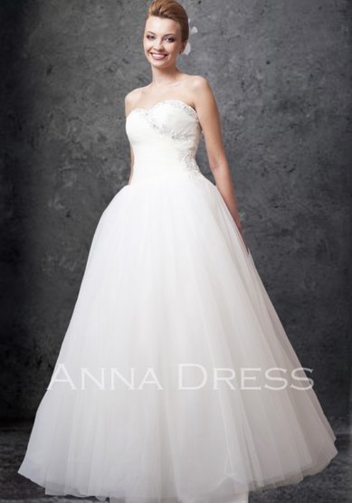 Свадебное платье Milena-A38284 - Салон свадебных и вечерних платьев Anna Dress