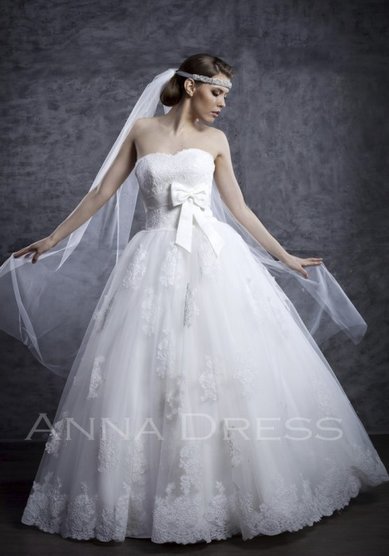 Свадебное платье Josephine-A38285 - Салон свадебных и вечерних платьев Anna Dress