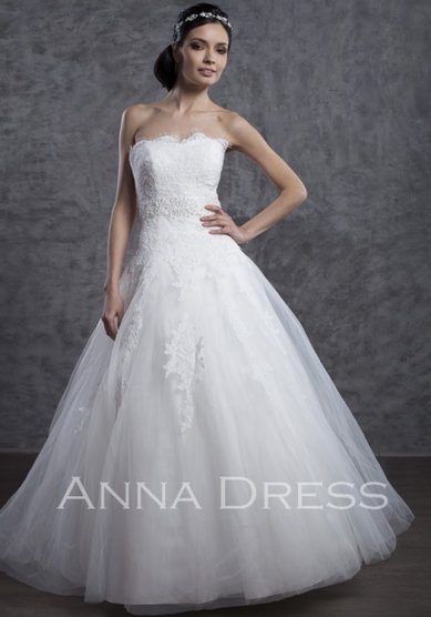 Свадебное платье Lily-A38287 - Салон свадебных и вечерних платьев Anna Dress