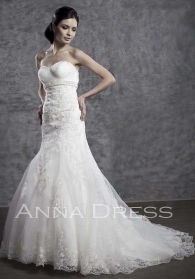 Свадебное платье Vivian-A38292 - Салон свадебных и вечерних платьев Anna Dress