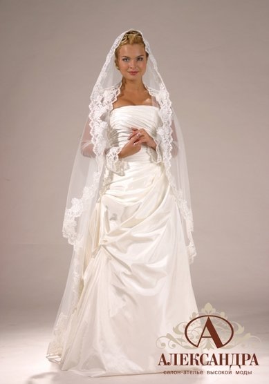 Свадебное платье Эвита-А385 - Свадебный салон Александра