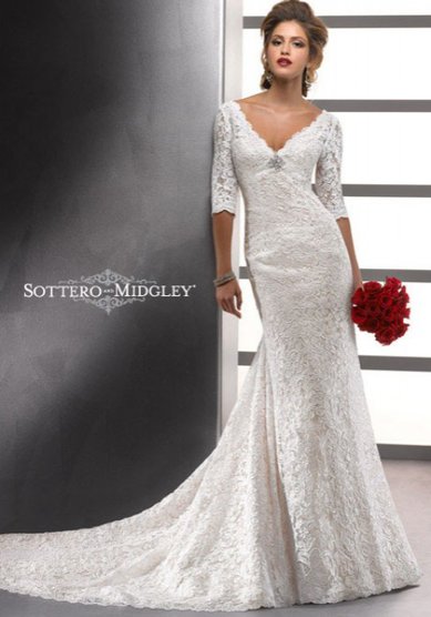 Свадебное платье Meredith Rose-C38667 - Свадебный салон Celebrity