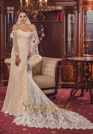 Свадебное платье 0256-C38691 - Свадебный салон CARAMELA