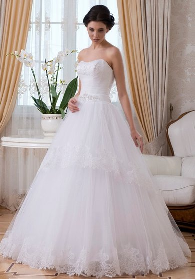 Свадебное платье L-14-20-S38699 - Свадебный салон Sharmel