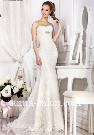 Свадебное платье Марселла-A38824 - Салон свадебных и вечерних платьев Anna Dress