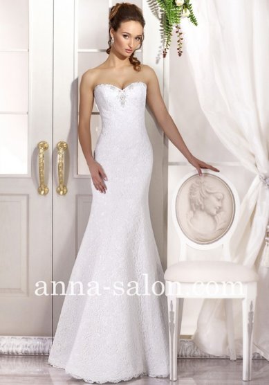Свадебное платье Сильвия-A38829 - Салон свадебных и вечерних платьев Anna Dress