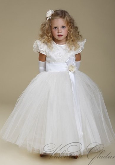 Детское платье Ева-К38932 - Свадебный салон Княжеская свадьба