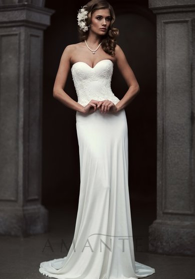 Свадебное платье Камилла-A38947 - Дизайн-студия Amantes