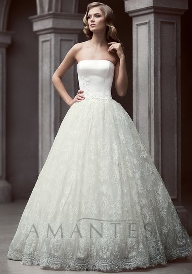 Свадебное платье Мари-A38954 - Дизайн-студия Amantes