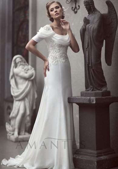 Свадебное платье Монелла-A38956 - Дизайн-студия Amantes