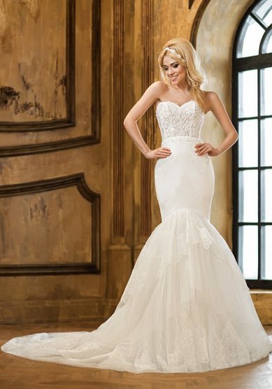 Свадебное платье Александрит-A38966 - Дом свадебной и вечерней моды Anna Bogdan