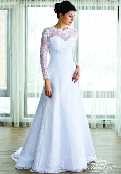 Свадебное платье Mellange-M38988 - Свадебный аутлет Madame Pokhil