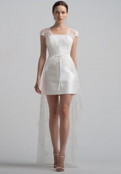 Свадебное платье Baccara mini-A39188 - Свадебный салон ART PODIUM