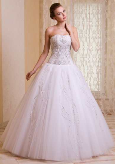 Свадебное платье Аметист-S39355 - Свадебный салон Sharmel