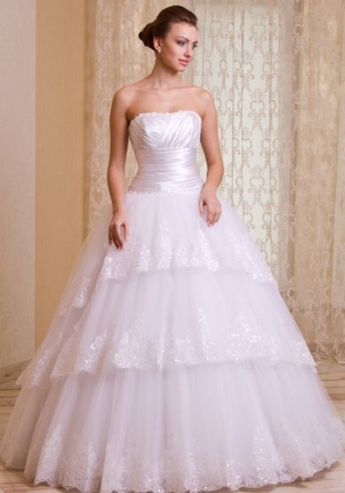 Свадебное платье 0080980-1-S39364 - Свадебный салон Sharmel