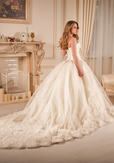 Свадебное платье 1301-К39591 - Свадебный салон Княжеская свадьба