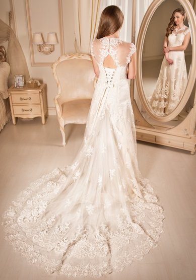 Свадебное платье 14002-К39593 - Свадебный салон Княжеская свадьба