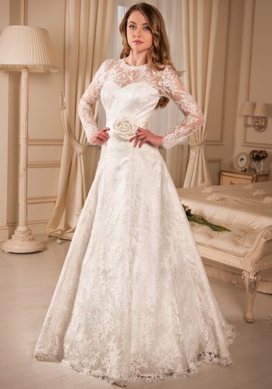 Свадебное платье 14016-К39594 - Свадебный салон Княжеская свадьба