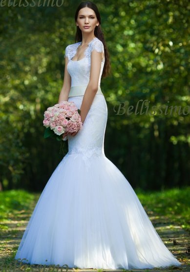 Свадебное платье Эрика-B39619 - Мир свадебной моды Bellissimo