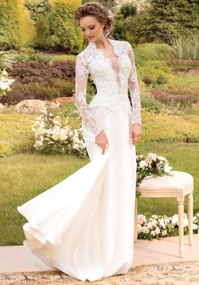 Свадебное платье Аделина-С40050 - Свадебный салон Счастливый Случай