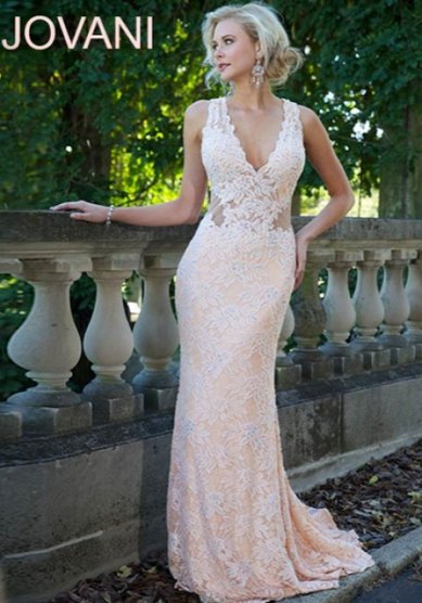 Вечернее платье 93141-M40095 - Свадебный салон Madam Shiko