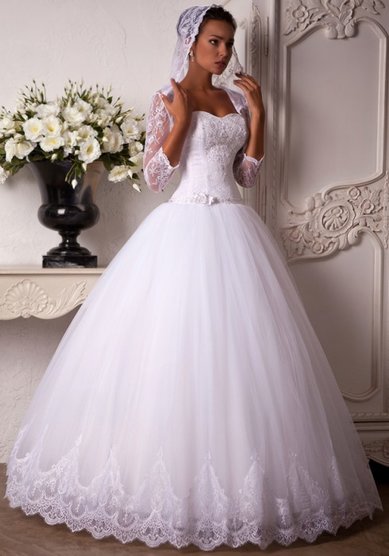 Свадебное платье Salomeya-B40147 - Свадебный салон Belle Amore