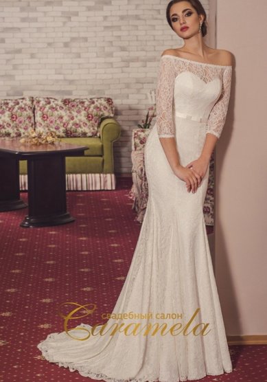 Свадебное платье 0254-C40261 - Свадебный салон CARAMELA