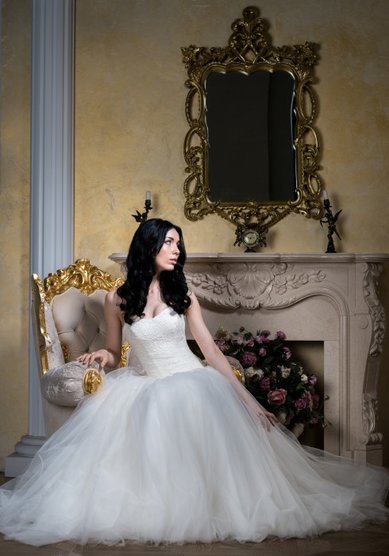 Свадебное платье Королевское-В40344 - Свадебный салон Венера