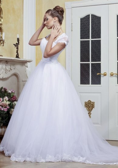 Свадебное платье Татьянка (с капелькой)-В40346 - Свадебный салон Венера