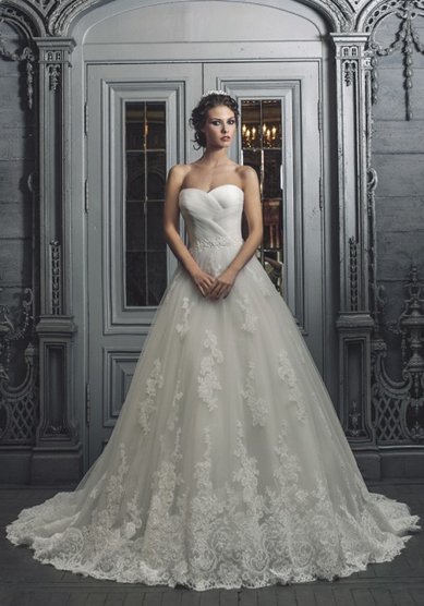 Свадебное платье R-12405-M40369 - Свадебные салоны MON AMI