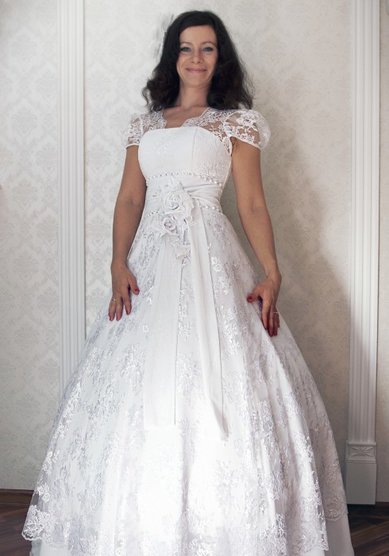 Свадебное платье АК03 Вера-В40380 - Свадебный салон Владилена