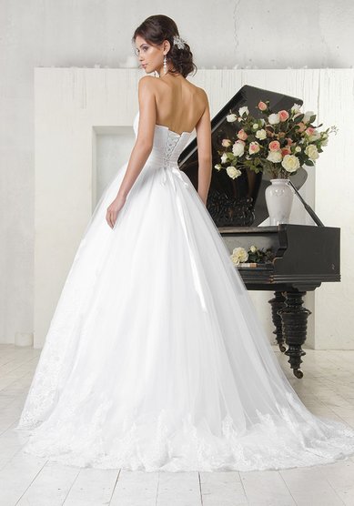 Свадебное платье Edisson-B40435 - Свадебный салон Belle Amore