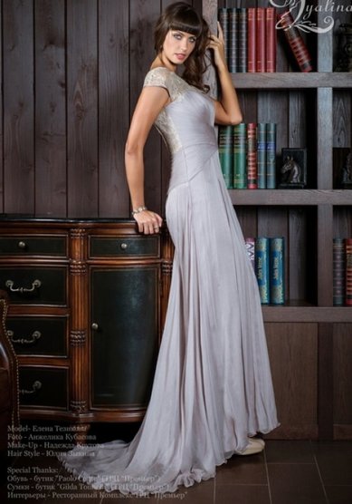 Вечернее платье Хилари-S40520 - Модный Дом Svetlana Lyalina