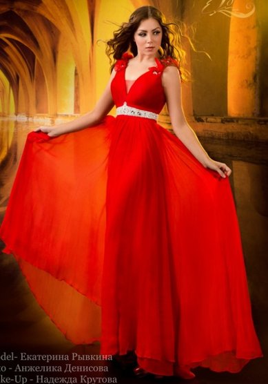 Вечернее платье Ума-S40549 - Модный Дом Svetlana Lyalina