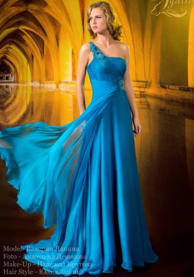 Вечернее платье Ундина-S40562 - Модный Дом Svetlana Lyalina