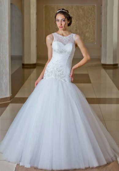 Свадебное платье РМ0114-К40566 - Свадебный салон Княжеская свадьба